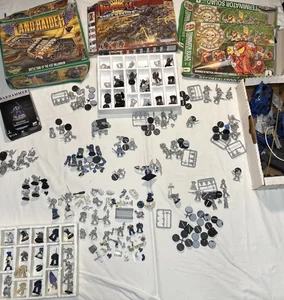 Games Workshop Warhammer 40,000 HUGE FIGURE LOT Space Marines Wolf Terminator - Picture 1 of 24