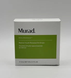 NEU NEU IM KARTON Murad Wiederaufleben Retinol Jugend Erneuerung Öl Tropfen Reise MiNI 3ml/0,1oz - Bild 1 von 6