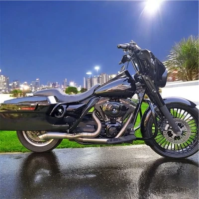 Harley-Davidson CVO Road Glide 2-1 escape mancha para Touring 2009-2025 Foto 1 de 3