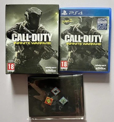 Call of Duty: Infinite Warfare (2016) Playstation 4 (PS4) Game c/w Box and Pins - Image 1 of 2