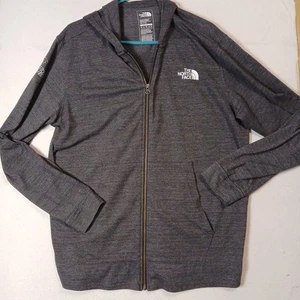 The North Face Lightweight Hoodie Size XL/ TG Gray, Company Logo, Full Zip - Picture 1 of 7