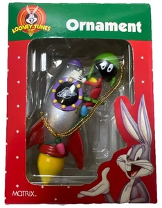 Looney Tunes Matrix Marvin Christmas Rocket Ornament - Bild 1 von 2
