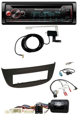 Pioneer DAB CD Lenkrad USB Bluetooth Autoradio für Renault Wind 2010-2013 N schw - Bild 1 von 4