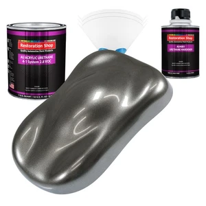 Restoration Shop Charcoal Gray Firemist Acrylic Urethane Quart Kit Auto Paint - Picture 1 of 5