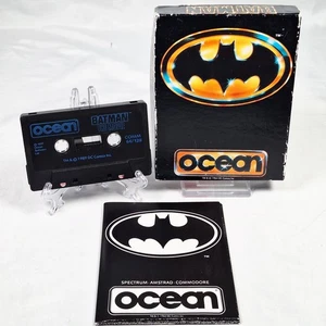 Batman La Película - Commodore 64/128 C64/128 - Cassette - En Caja - Completo 1989 - Imagen 1 de 7