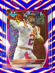 2022 Bowman U Chrome Jaxson Dart RC 1st Bowman Fuchsia Mini Diamond /150 #94 - Bild 1 von 2