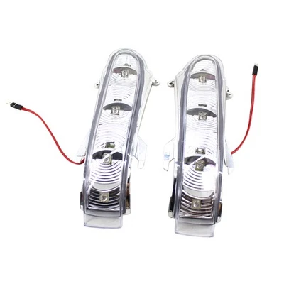 Luz de calentamiento de giro de señal LED espejo 2 piezas para Mercedes Benz W220 S320 S430 B Foto 1 de 4