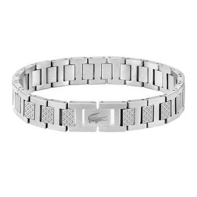 Pulsera Lacoste Metropole Plata 2040117 Hombre - Imagen 1 de 2