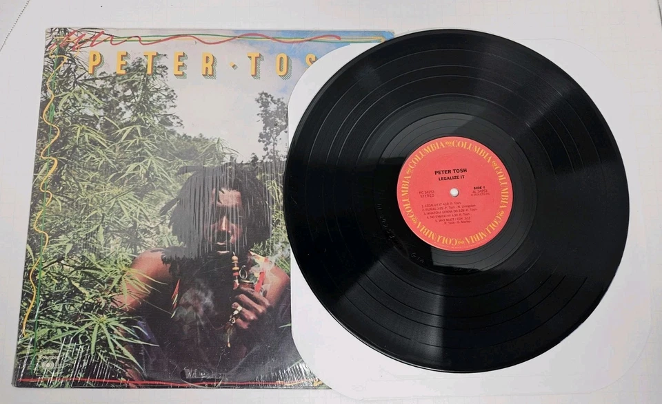 Peter Tosh – Legalize It Vinyl Record LP, Columbia PC 34253  - Image 1 of 4