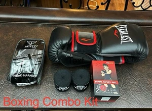 Everlast Core 2 16 OZ Training Gloves With Extras! - Picture 1 of 17