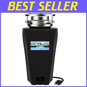 Compact 1/3 HP Disposal with Removable Splash Guard - Picture 1 of 8