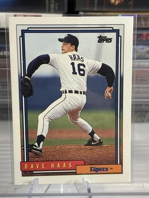 1992 Topps #665 Dave Haas *1125 - Image 1 of 2
