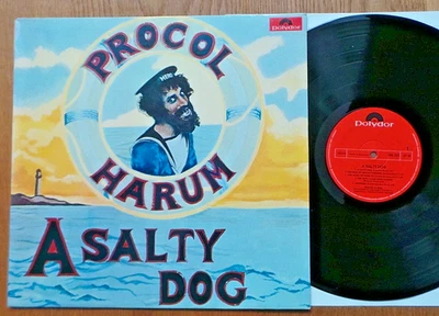Procol Harum ‎– A Salty Dog (LP D 1969 VG+/M- Polydor 184 221) Original - Bild 1 von 4