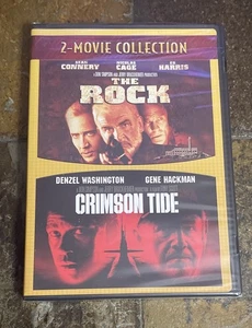 Crimson Tide / the Rock (DVD, 1996) Brand New Sean Connery Nicolas Cage Denzel - Bild 1 von 3