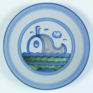 Plato de almuerzo M A Hadley Ship & Whale 5805716 - Imagen 1 de 1