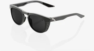 100% Slent Sunglasses - Soft Tact Cool Grey - Smoke Lens - Picture 1 of 3