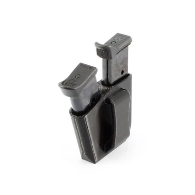 DOUBLE MAG POUCH FOR RUGER LCP II - LH SHOOTER - Mag Holder For Belts up to 1.5" - Image 1 of 4