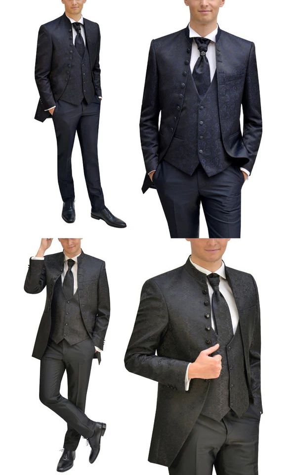 Herren Cutaway Anzug 5 teilig Mao Kragen*298* - Bild 1 von 1