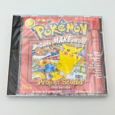 Pokemon Project Studio Red Version CD-ROM - Gotta Make 'Em All! (2001) NEW