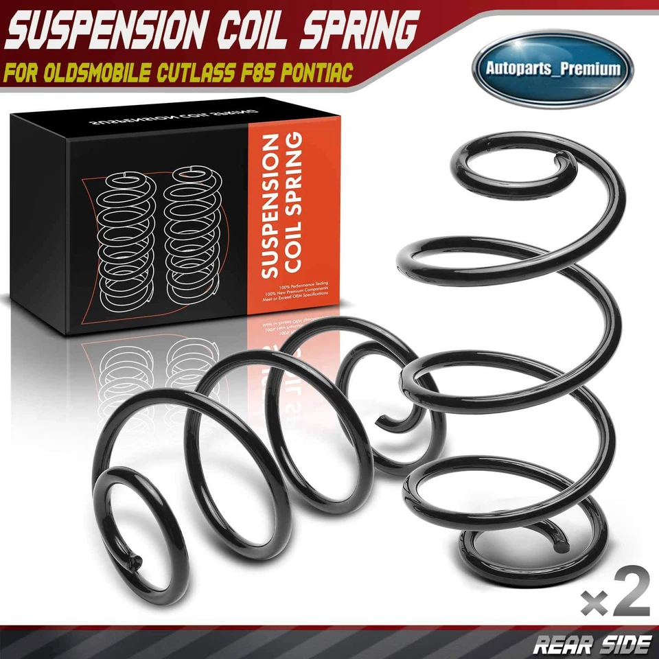 Muelles helicoidales traseros 2 piezas para Oldsmobile Cutlass F85 1968-1969 Pontiac LeMans GTO  Foto 1 de 4