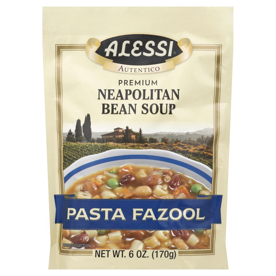 Mezcla de sopa Alessi pasta Fazool 6 oz (paquete de 6) Foto 1 de 1
