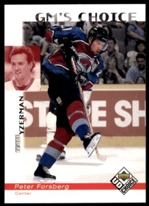 1998-99 UD Collectors Choice Peter Forsberg #241 - Imagen 1 de 2