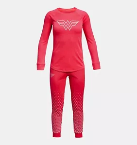 Under Armour Tech 2-teiliges Wonder Woman Mädchen Set Top & Leggings neu mit Etikett L YLG $ 60 - Bild 1 von 2