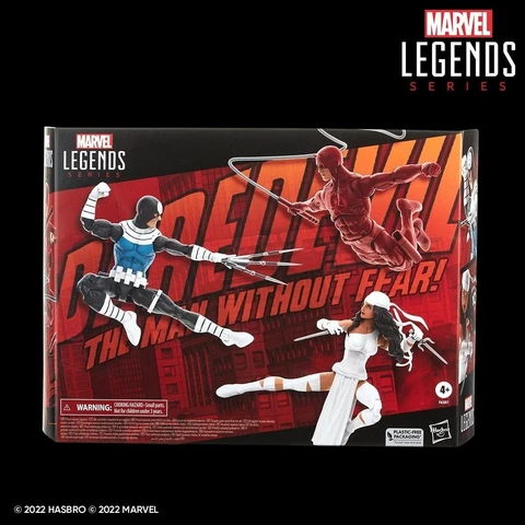 Hasbro Marvel Legends Daredevil, Elektra and Bulleye 3 pack FREE SHIPPING Cover