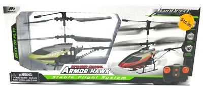 Radio Control Helicopter - AreoQuest Armor Hawk RED - Image 1 of 4