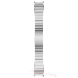 Genuine Samsung Galaxy Watch4 Classic 46mm Steel Link Bracelet Band Silver - Picture 1 of 3