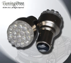 1157 19 Blue Tail Light LED Light Bulbs One Pair (set of 2pcs) 7225 2357 3496 - Picture 1 of 3