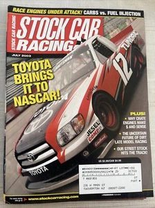 Stock Car Racing Magazine July 2003 Bill Elliott - Picture 1 of 2