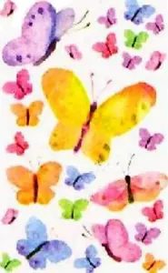 Maxi Pergament SCHMETTERLINGE SCHMETTERLING Sandylion Aufkleber ~VINTAGE~ - Bild 1 von 1