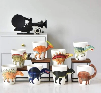 Dinosaurio Creativo 3D Novedad Tazas/Taza - Té Café Niños Regalo Foto 1 de 2