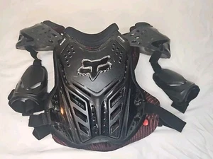 Fox Racing Youth RACEFRAME ROOST Chest Guard Black 75-100cm Kid - Bild 1 von 5