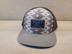 Hooey Mercantile Co Truckermütze Netz Herren Druckknopflasche Southwestern Tribal braun - Bild 1 von 12