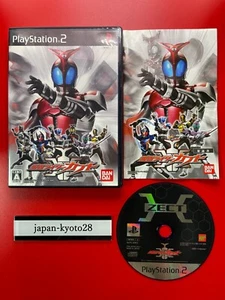 Kamen Rider Kabuto PS2 Bandai Sony PlayStation 2 From Japan - Picture 1 of 9