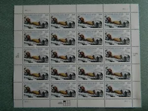 US S# 3235 PANE OF 20 GOLD RUSH STAMPS MNH FREE SHIPPING (F) - Picture 1 of 1