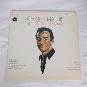 Johnny Mathis Up Up And Away LP Vinyl Record Album - Picture 1 of 4