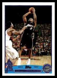 2003 Topps #72 DeShawn Stevenson Utah Jazz Basketball card