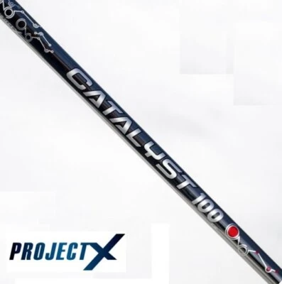 Ejes de hierro de grafito Project X Catalyst 100 cw - punta cónica .355 - elige Flex