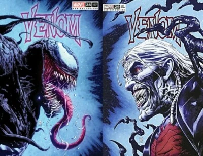 VENOM #28 & 29  Giangiordano connecting set🔥 Knull Codex 🔥skan crain 27 - Image 1 of 4