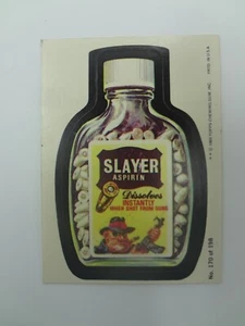 Wacky Package SLAYER Stickerkarte - Bild 1 von 2