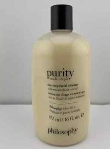 Philosophy PURITY Made Simple One-Step Facial Cleanser, 16 oz - FREE SHIPPING - Picture 1 of 4