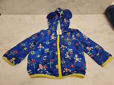 Disney Store Mickey Mouse   Jacket Coat  Donald Duck  Baby Sz 12-18 M  Good Cond