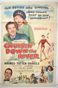 CRUISIN’ DOWN THE RIVER (1953) Original 1-Sheet Poster - Dick Haymes Billy Danie - Picture 1 of 1