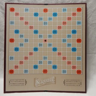 Scrabble Replacement Game Board Only 2001 Hasbro  BOARD ONLY - Image 1 of 3