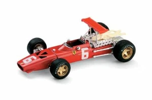 1/43 : Brumm R171 Ferrari 312 F1 1968 Rouen French GP Winner #6 Jacky Ickx New - Picture 1 of 6