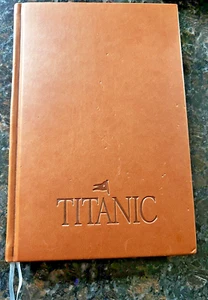 Eccolo Journal/Notebook Titanic Ship Notebook Ruled 8.25" x 5.5" - Picture 1 of 8