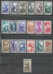 R242K-ITALIA SERIE COMPLETA 1950 Nº 572/590 LOS 19, TRABAJOS PROFESIONES - Imagen 1 de 1
